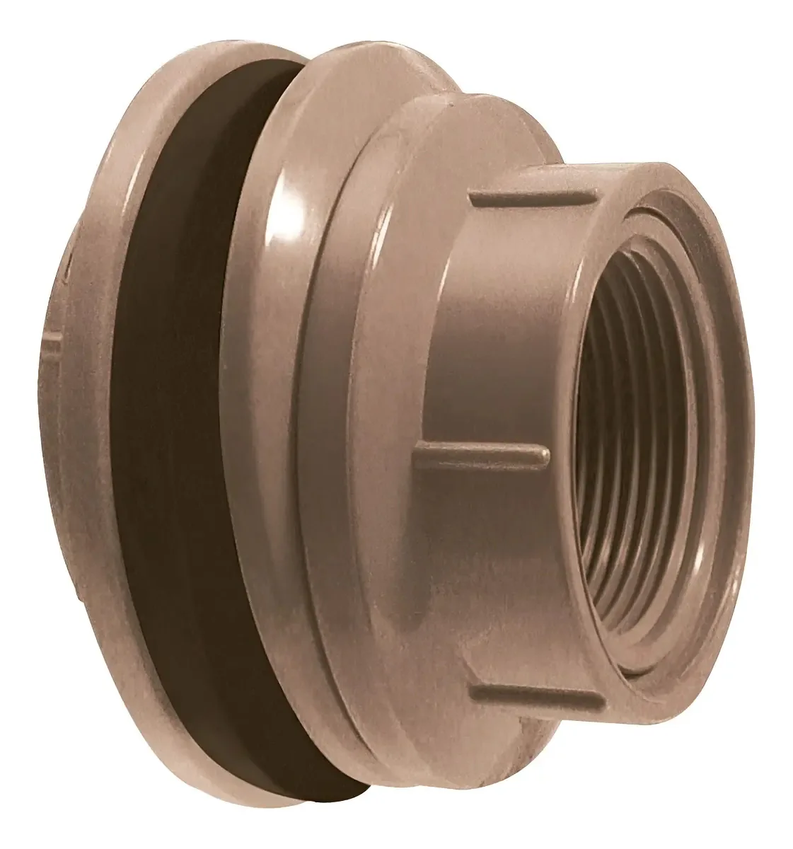 Adaptador Viqua Caixa D'água Autoajuste 50x1 1/2 Embalagem 2 Peças