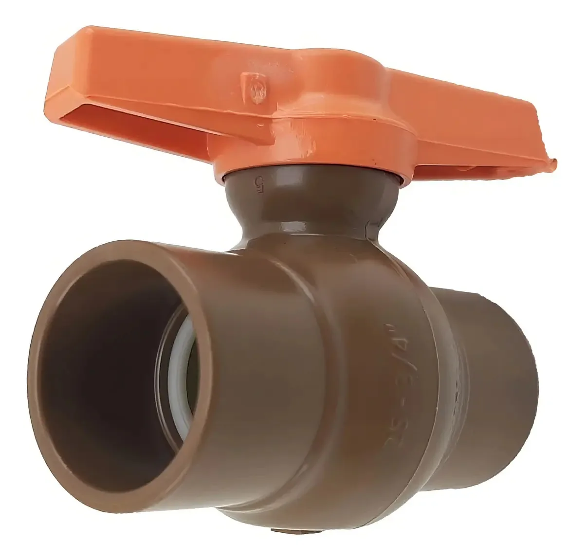 Registro Esfera 3/4 25mm PVC Viqua Sistema Hidráulico 5 Unidades