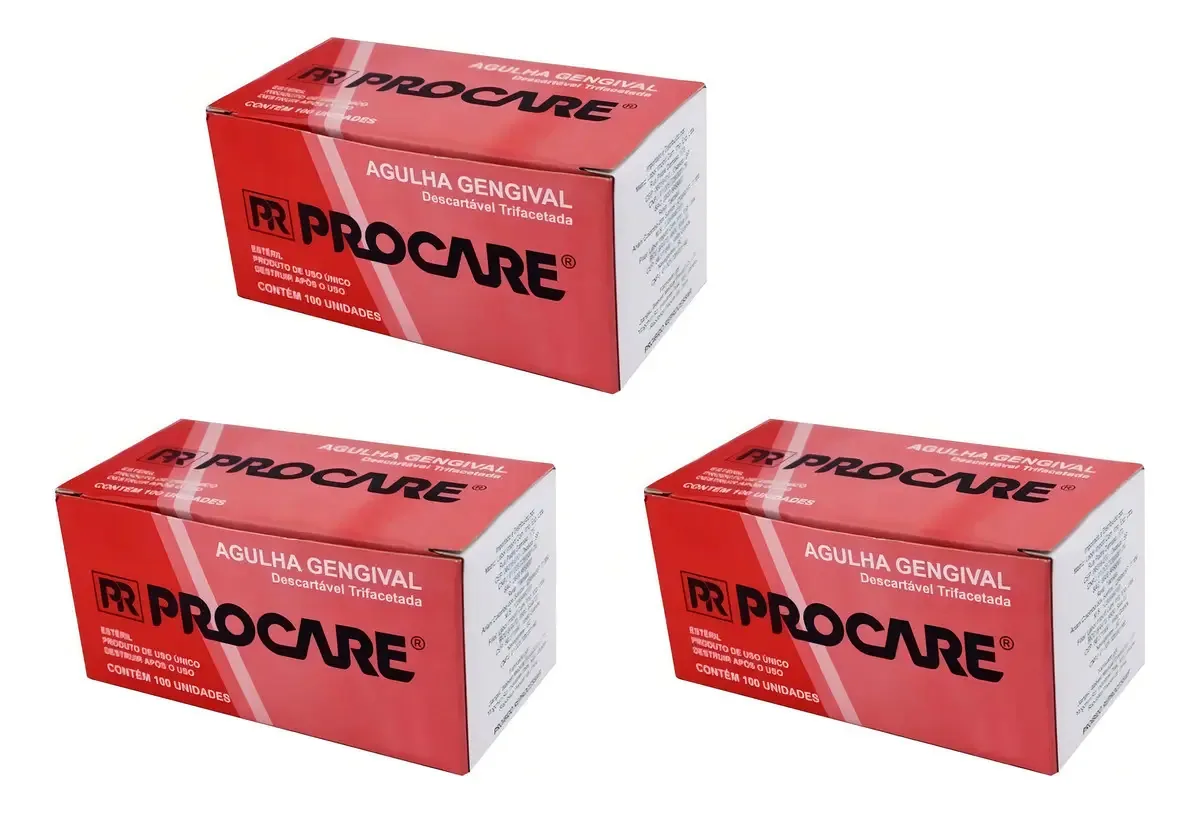 Cartucho De Microagulhas Procare Gengival Curta 30g Do 1