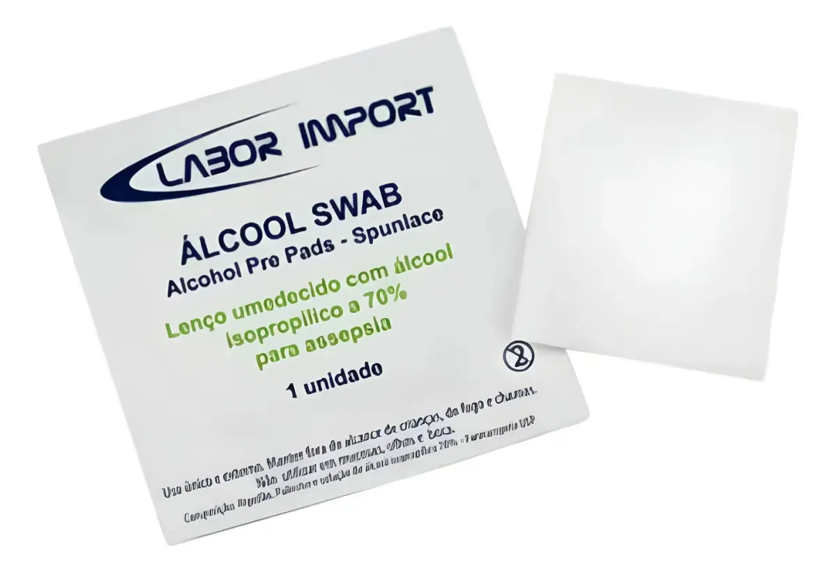 Álcool Swab 70% Sache 200 Un - Labor