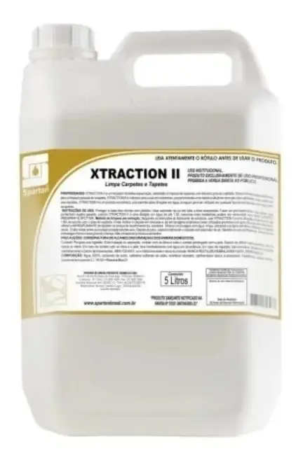 Detergente Para Carpetes E Estofados 5 Litros Xtraction Ii
