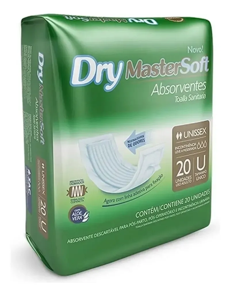 Absorvente Ger Dry Economics 10x20unidade