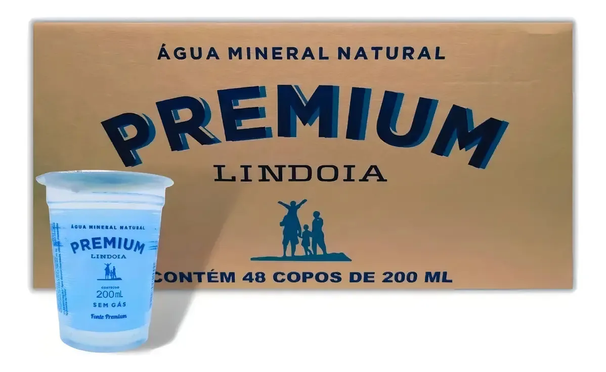 Agua Mineral Lindoya Copo