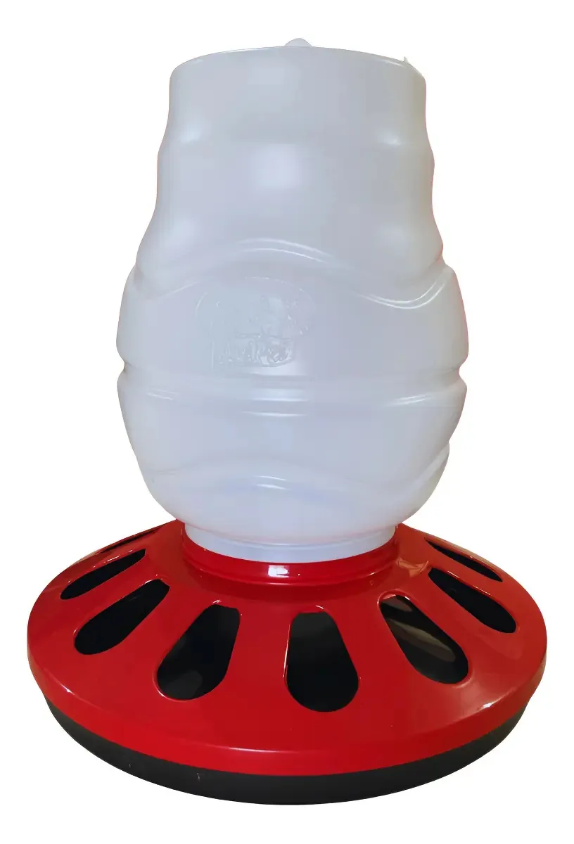 Comedouro Automático Avipet 3,5L 12 Furos para Galinhas e Aves