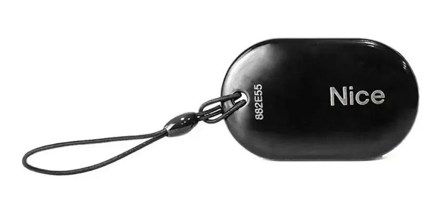 Chaveiro Proximidade RFID Linear 13,56MHz Controle Acesso Preto