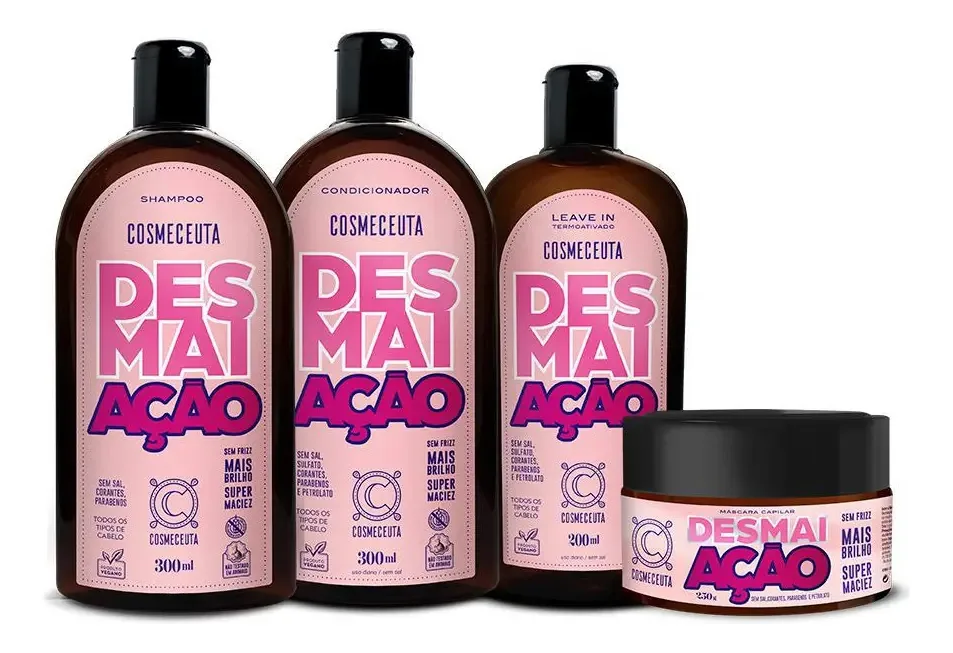Kit Para Tratamento Capilar Desmaiação Cosmeceuta
