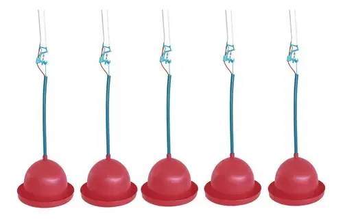 Bebedouro Automatico Pendular Para Frango Aves Galinhas 5 Un