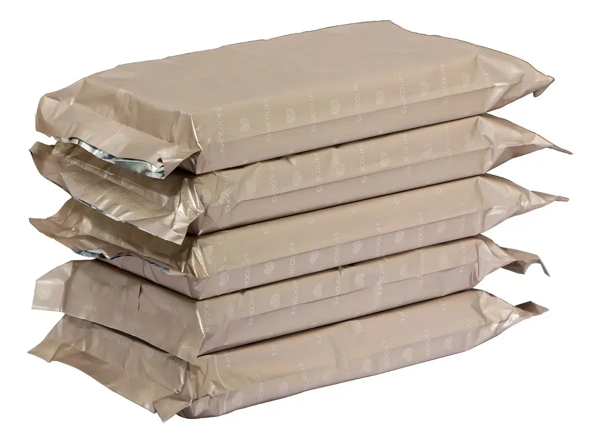 Caixa Barra De Chocolate Branco Zero Açúcar E Poliol 5kg
