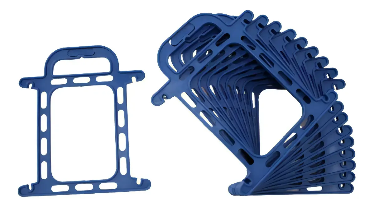 Suportes Para Enrolar Cabos Extensão V-05 Azul