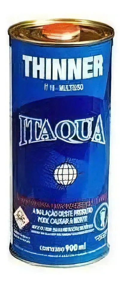 6 latas Thinner 900ml 16 Itaqua