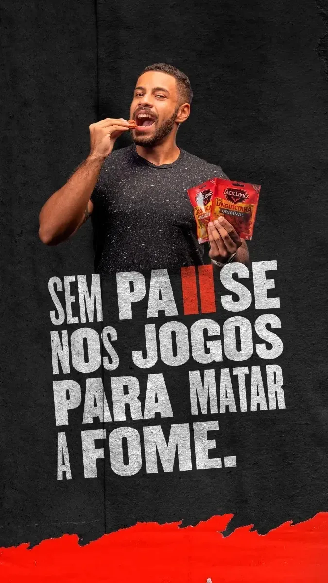 Cx 16 Linguicinha Jack Links Snacks Sabor Pimenta Mexicana