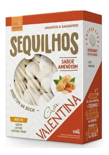 Kit 6 Sequilhos Sabor Amendoim