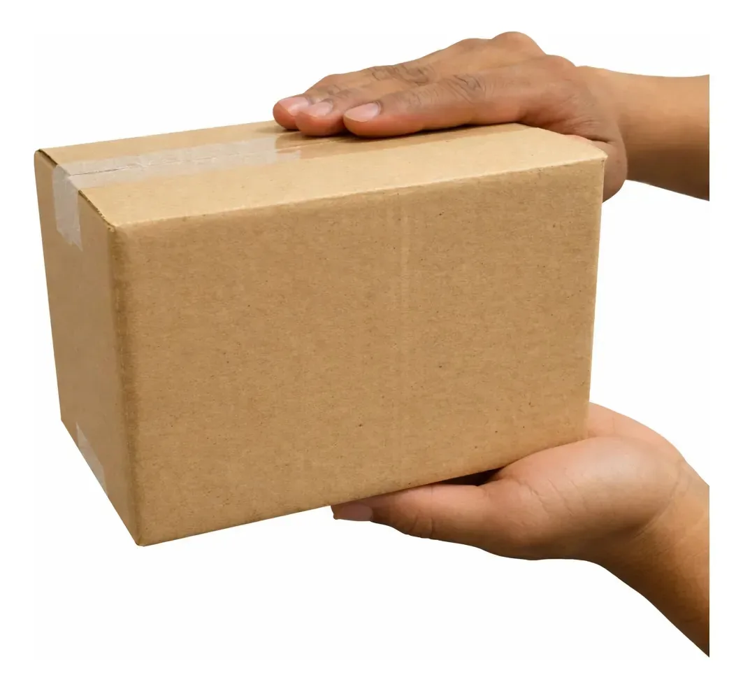 25 Caixas Papelão 19x12x12 Para Correios Marrom-claro