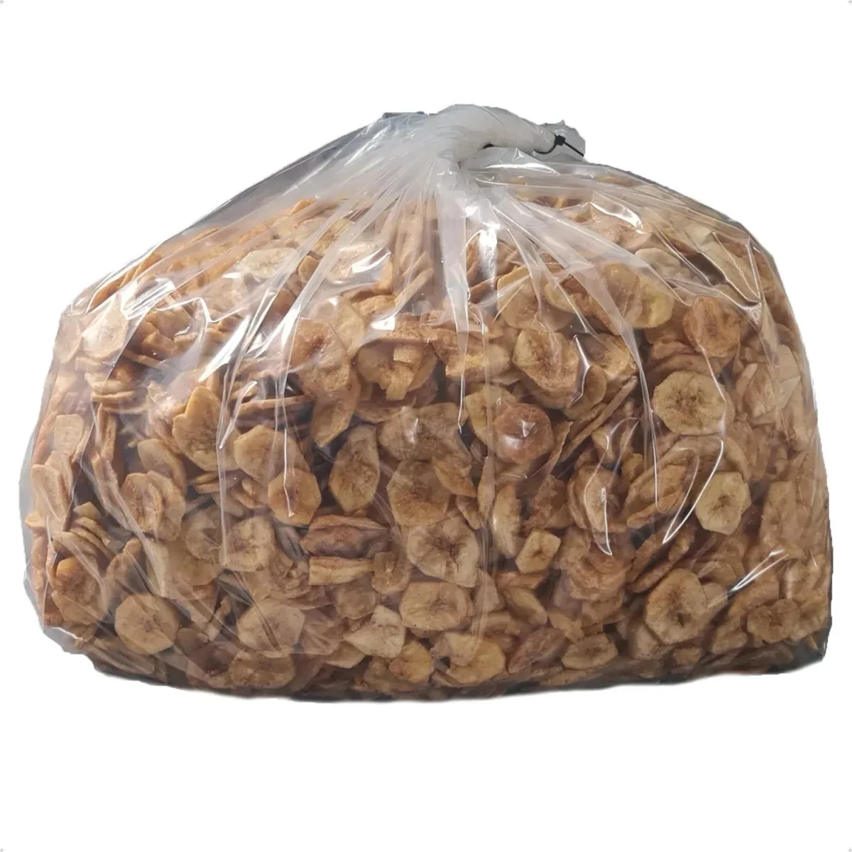 Banana Chips Sertanitos Açúcar E Canela S/ Glúten Granel 3kg