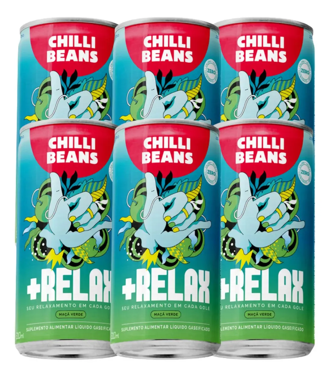 Supl Alim Chilli Beans Relax Lt 310ml Maca Verde