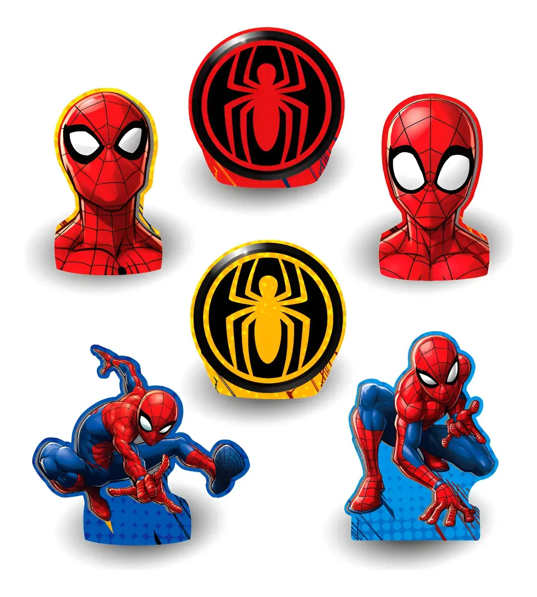 Kit Enfeite Imp Homem Aranha Ref.332067 Piffer