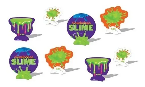 Decoração De Mesa Slime 8 Und