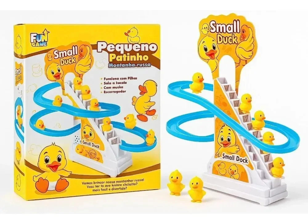 Brinquedo Montanha Russa Patinho - Fun Game