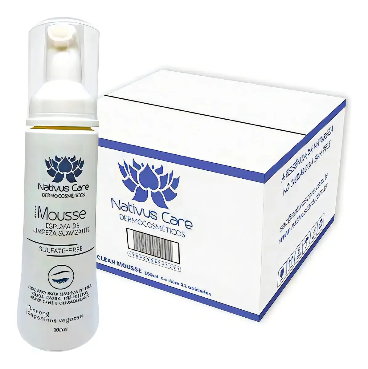 Kit c/12 Mousse De Limpeza Extratos Vegetais