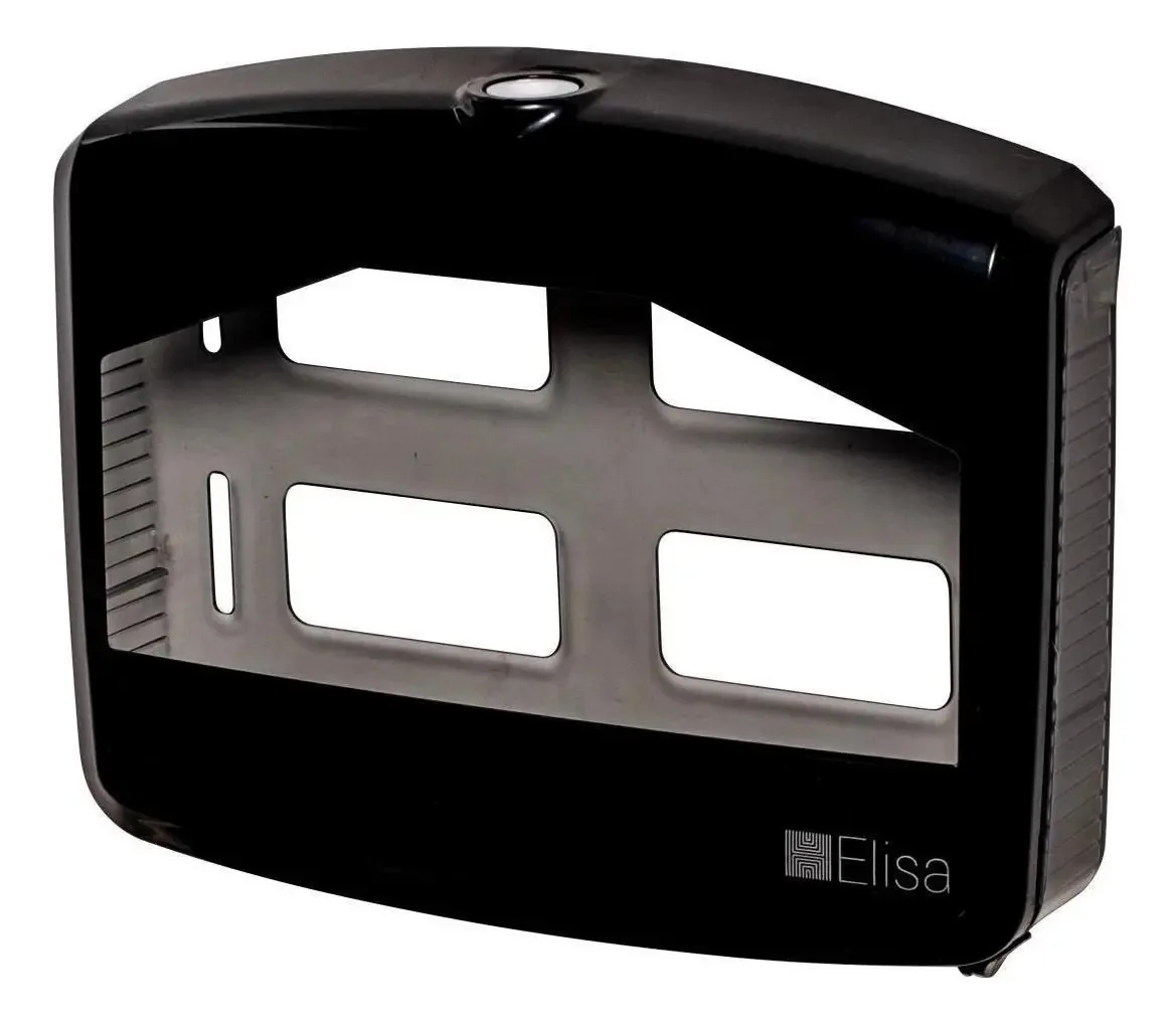 Elisa Dispenser Forro Papel Preto/fume