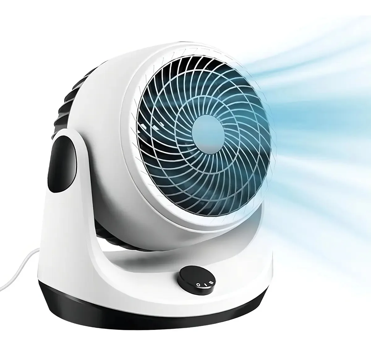 Ventilador de refrigeração de 3 velocidades Na White