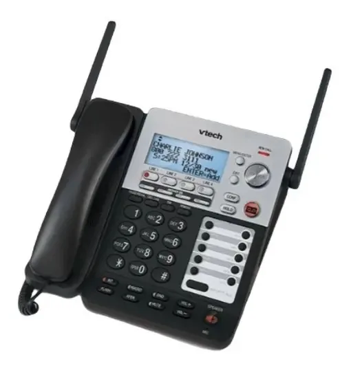 Telefone Vtech de 4 linhas e fone de ouvido viva-voz