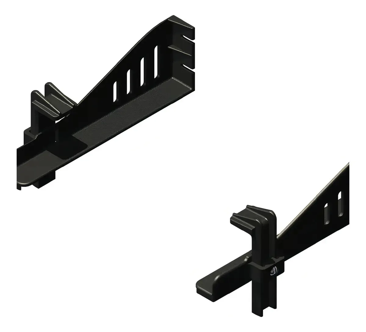 Suporte De Parede Fixo Dvd Receptores Dvr Com Apoio Lateral Cor Preto