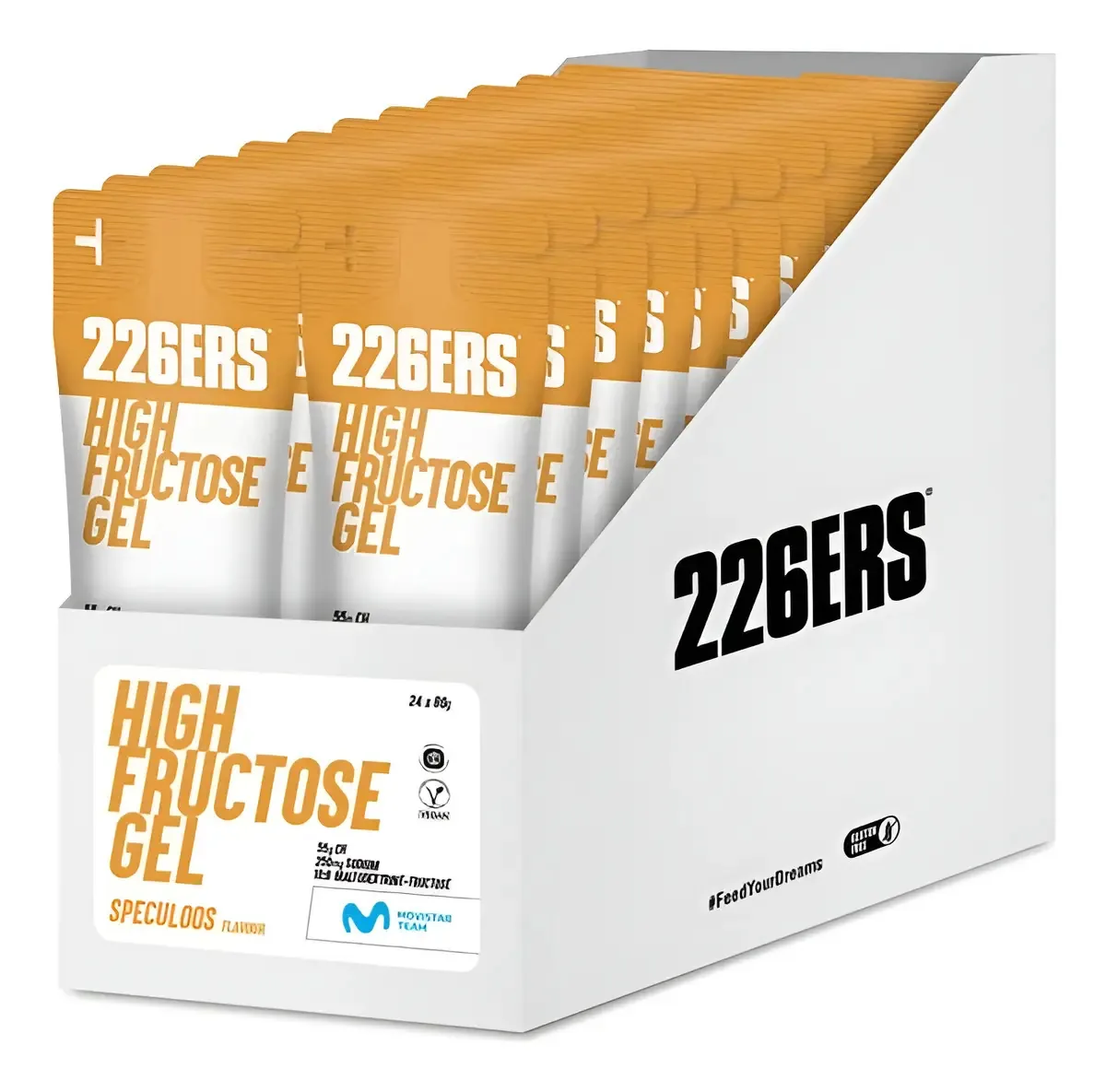 226ers High Frutose Gel 80gr (caixa Com 24 Sachês) Sabor Speculoos