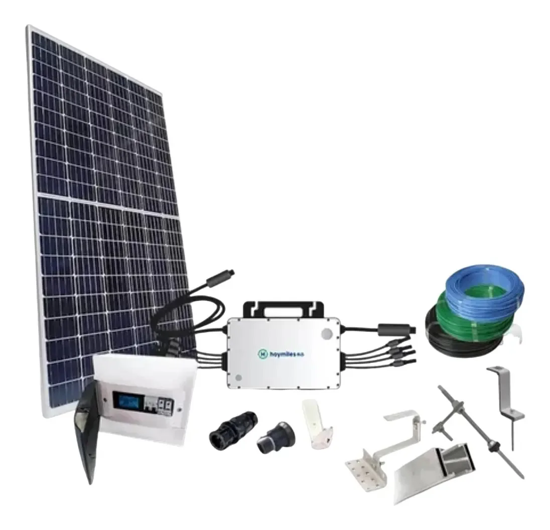 Usina Solar Com 4 Placas Fotovoltaico 445 W + Micro Inversor