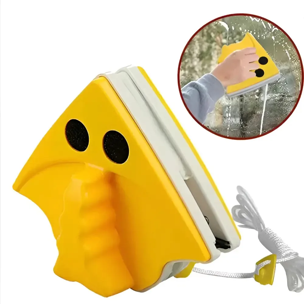 Limpador Magnético de Vidro para Janelas e Portas de 3 e 8 mm