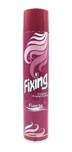 Pacote 4 Sprays Fixing Fixação Forte 500 Ml