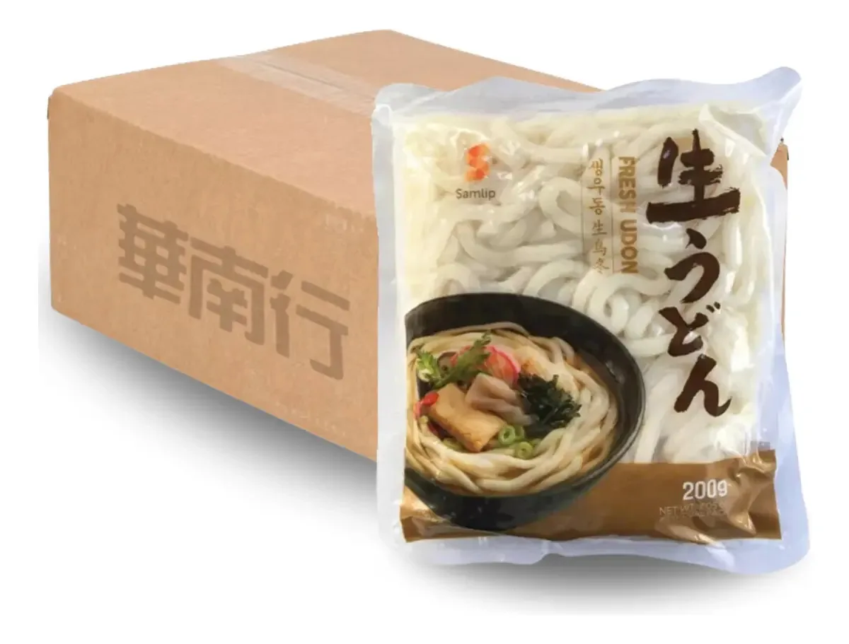 Macarrão Oriental Fresh Udon Pré-cozido S\tempero 200g 30un