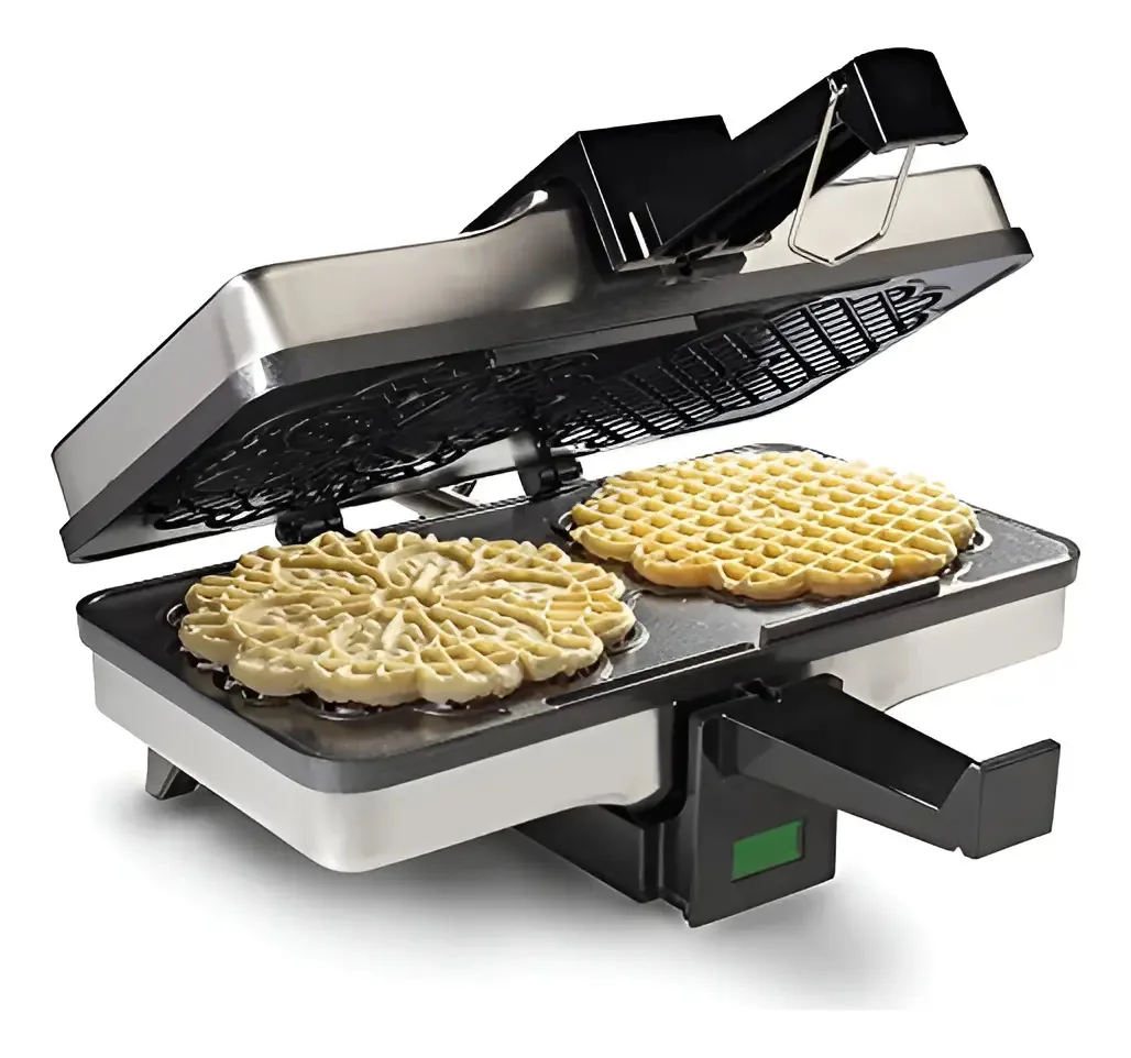 Pizzelas caseiras com perfeição, máquinas de fazer pizza