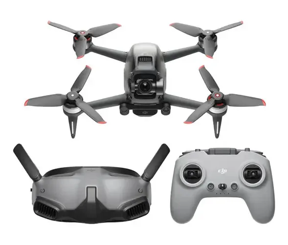 Drone DJI FPV Combo com câmera 4K e 1 bateria
