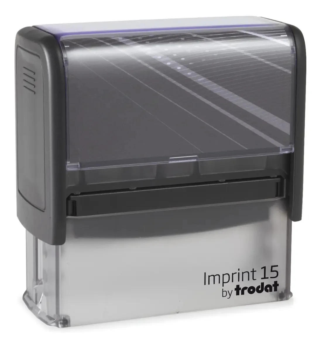 Selos automáticos manuais personalizados, borracha, tinta, exterior preto