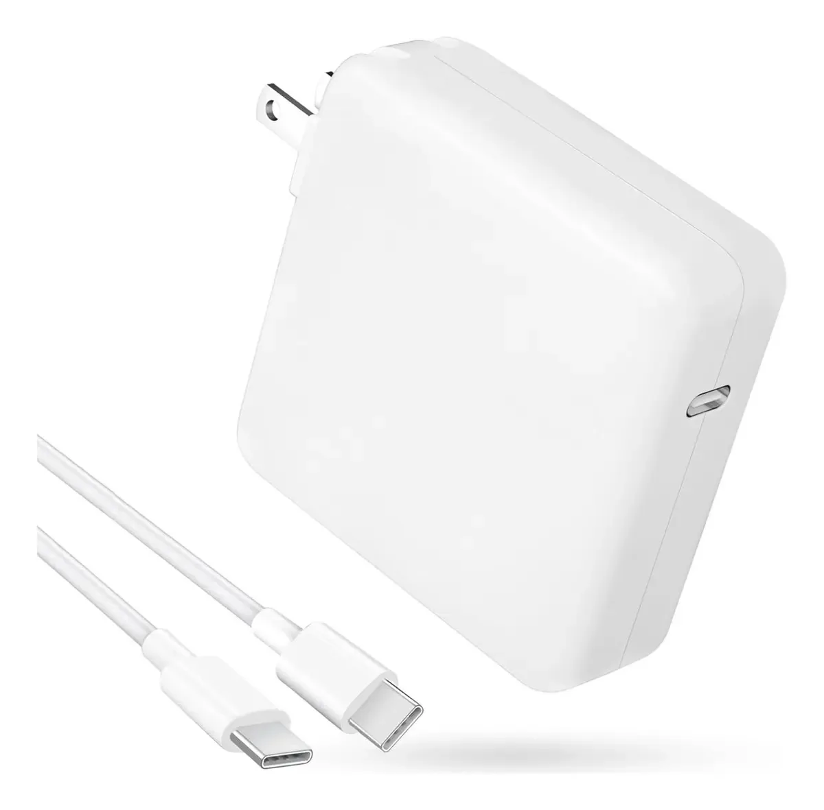 Carregador Macbook Pro - Air C 61w branco