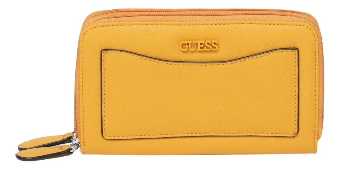 Carteira Guess para mulheres Sf826357 Mustard