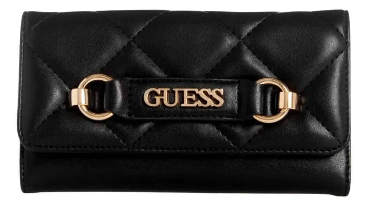 Carteiras femininas Guess cor preta/12