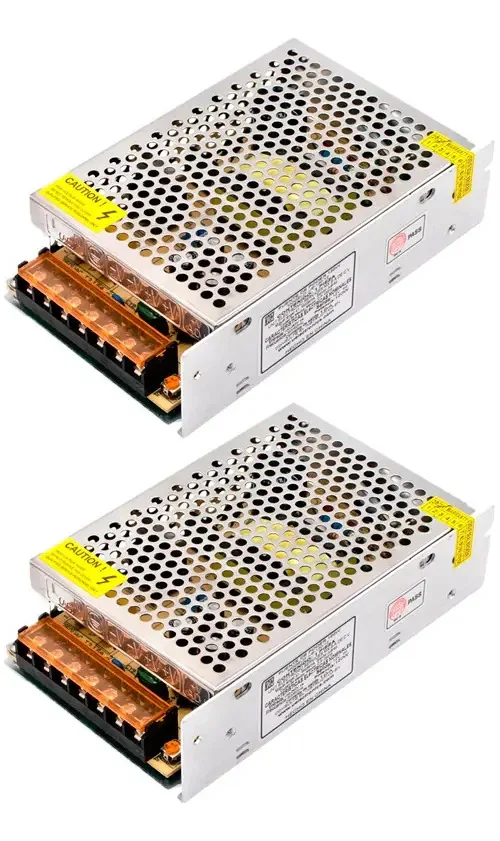 2 unidades de alimentação comutada 12v 10a Cdmx Electronics