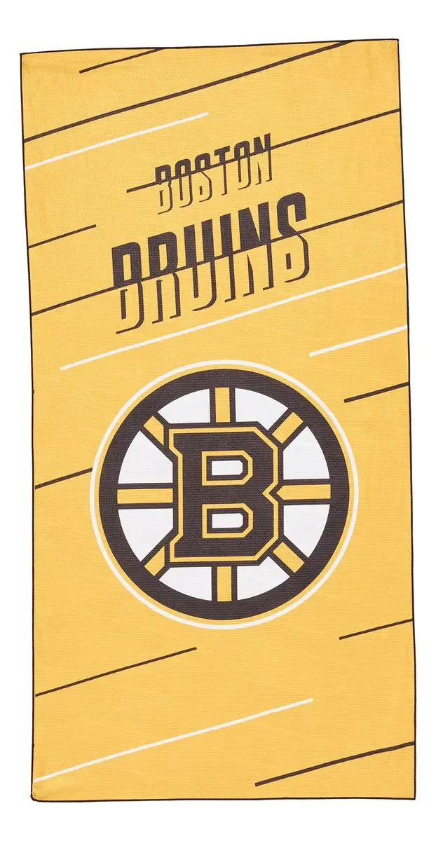 Conjunto de toalhas de praia e bolsa de malha Boston Bruins 81