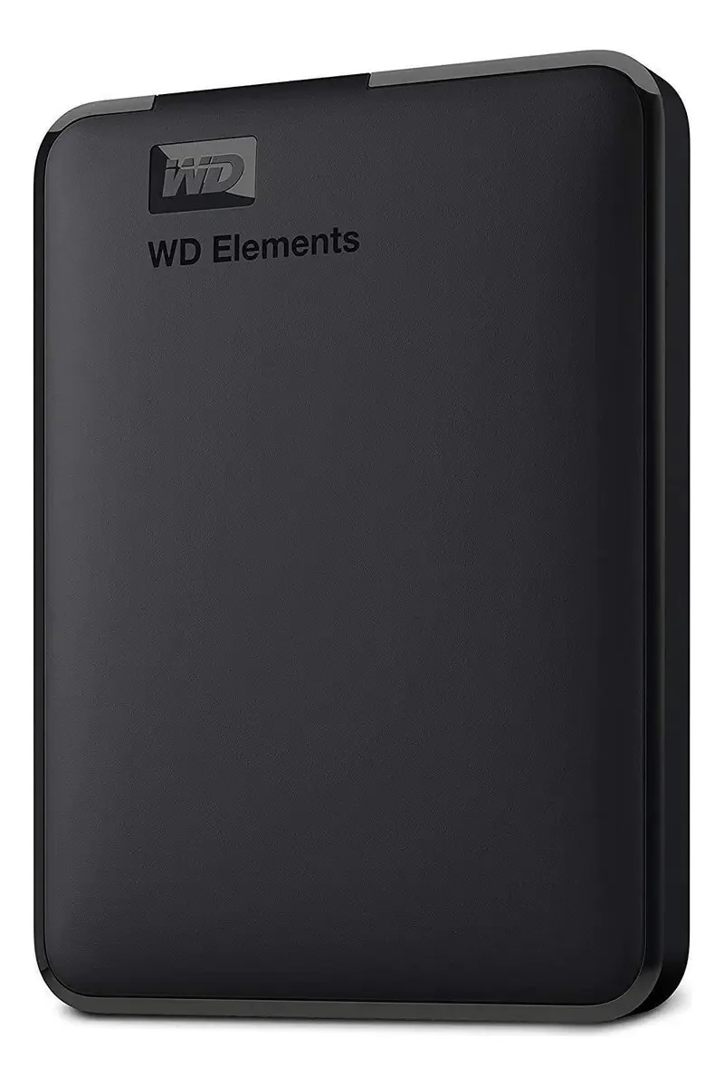 HD Externo 1TB USB 3.0 WD Elements Preto Compacto Para PC Gamer