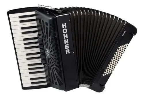 Acordeão Hohner Bravo Iii A16622 34 teclas 72 baixos Msi