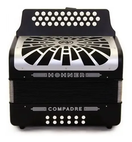 Acordeon Hohner Compadre 31 Botones Diatonico Sol Do Fa