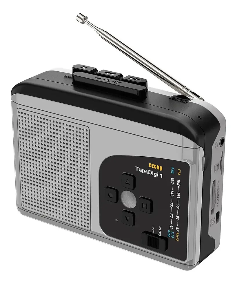Ezcap Rádio AM/FM/SW Walkman Azul