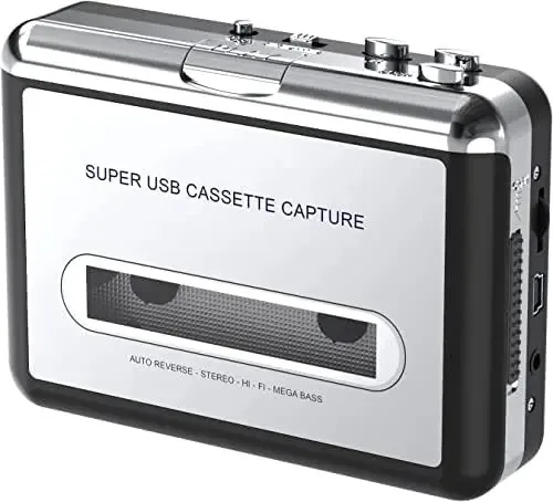 Digitnow - Conversor de Fita para Mp3, Walkman para Mp3.