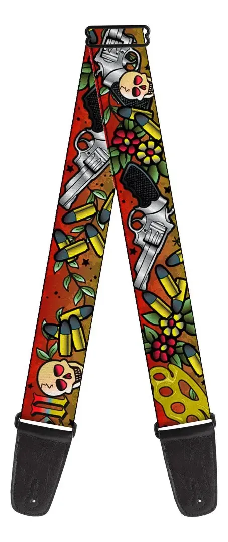 Pulseira de guitarra com fivela Born To Raise Hell