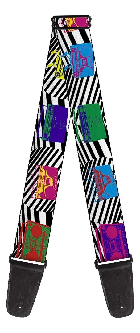 Pulseira de guitarra Buckle-down Eighties Boomboxes 2