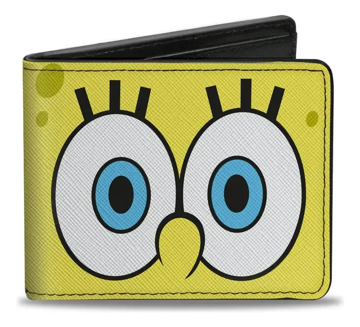 Carteira Nickelodeon SpongeBob Eyes - Amarela