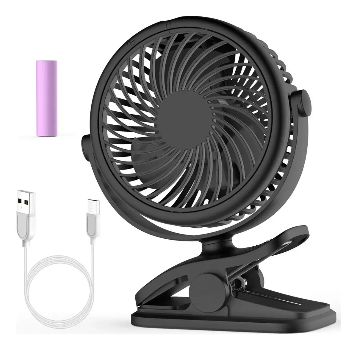 Ventilador de carrinho Cambond Clip - portátil