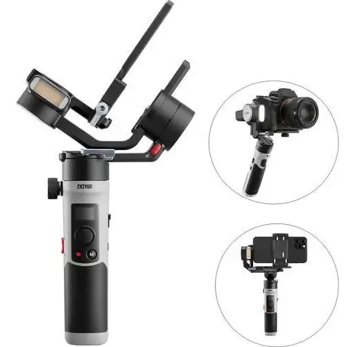 Estabilizador Gimbal Zhiyun Crane M2 S Combo - Cel E Câmeras Cor Cinza-escuro